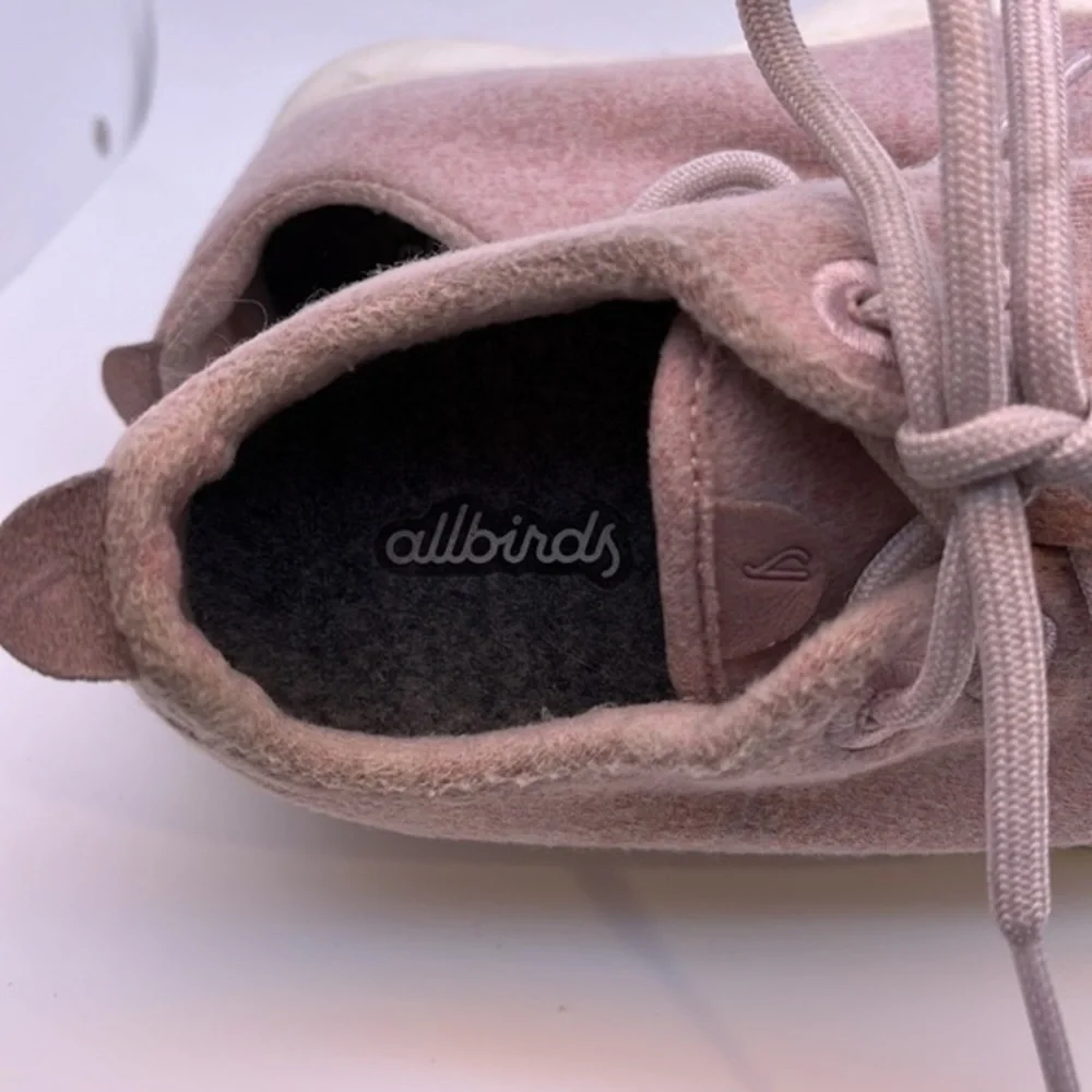 Allbirds Women's Merino Wool Rose Pink‎ Walking Running Sneakers Shoes Size 8
